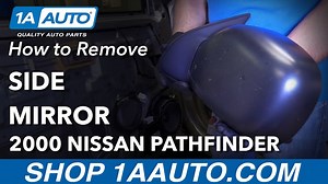 How to Replace Side Mirror 1999-2001 Nissan Pathfinder