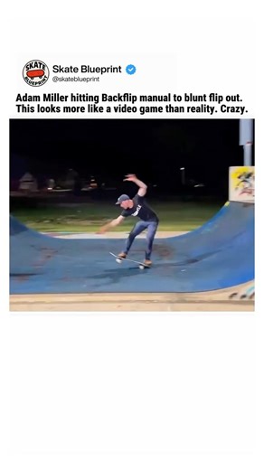 One Of The Craziest Tricks Ever Landed 🤯 Adam Miller 👑 #skateboarding #skate #shorts