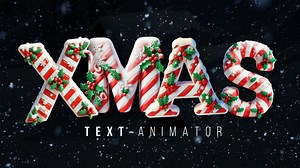 Christmas Text Animator