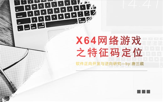 C++/X64网络游戏特征码定位/特征搜索基址/特征码定位call