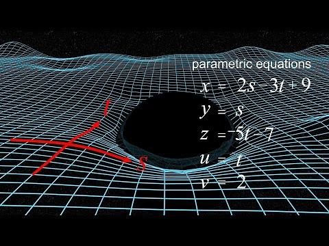 Algebra 60 - Parametric Equations with Gauss-Jordan Elimination