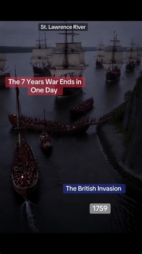 British Soldiers Land in Quebec During the 7 Years War