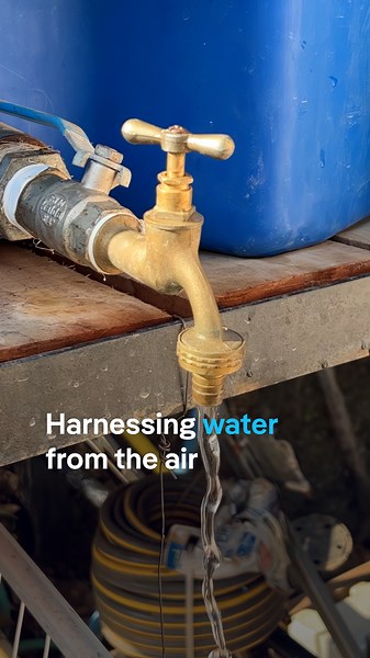 Harnessing water from the air