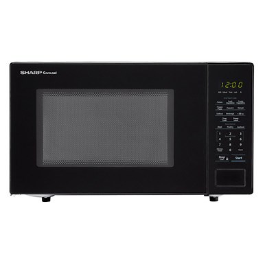 1.1 cu. ft. 1000W Sharp Countertop Black Microwave (SMC1131CB)