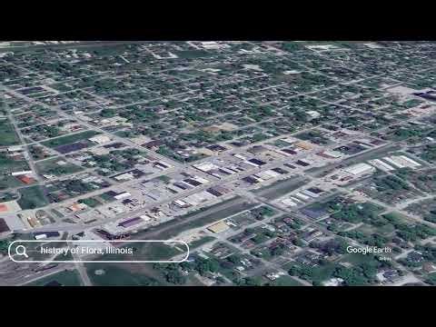 The history of Flora, Illinois