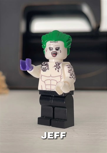 This has to be one of my toughest looking Jokers in my collection. And then there’s Leto… #lego #joker #batman #legotiktok #afol