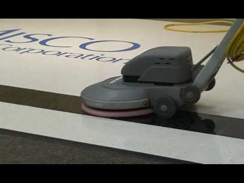 Floor Maintainers Part 5- Spray Buffing with a UHS Burnisher