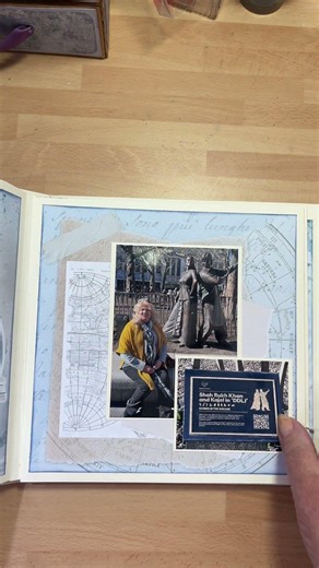 Life Journal Scrapbook Papers made into an Album