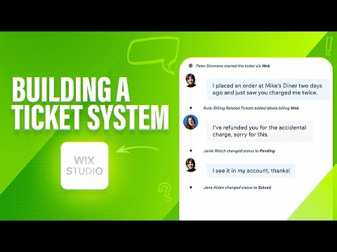 Mastering Client Support: Building a Ticket System with Wix Studio & Velo Code