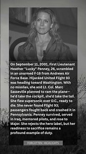 Heather Penney: The Unarmed F-16 Pilot Ready to Sacrifice Everything on 9/11