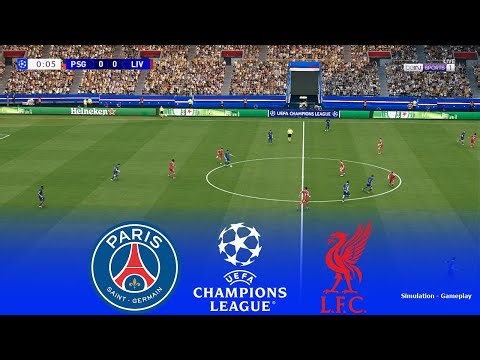 PSG vs LIVERPOOL Live | UEFA Champions League 2026 UCL | 08 April 2026 Simulation PES 2021 Gameplay