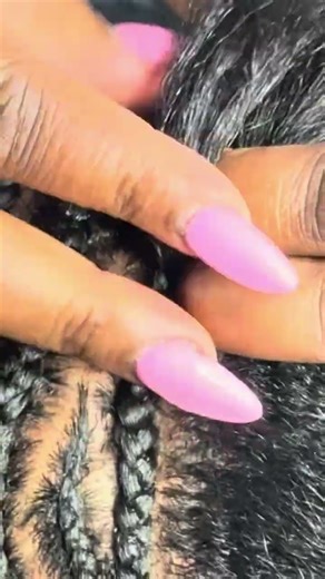 How to braid with nails #braids #viralyoutubeshorts #viralyoutubevideo #shortsviral #share #fypシ