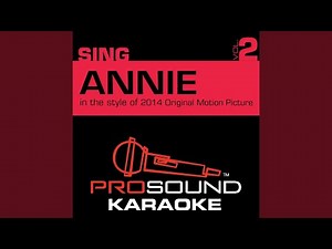 Opportunity (In the Style of Quvenzhané Wallis) (Karaoke Instrumental Version)