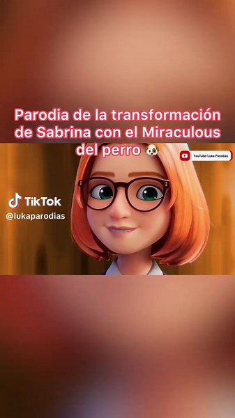 Parodia de Sabrina con el Miraculous del perro