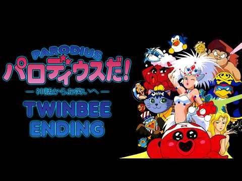 Parodius Da! ~Shinwa kara Owarai e~ | TwinBee Ending | Super Famicom
