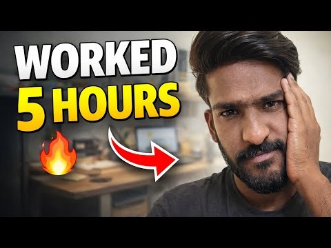 My Secret to Working 5+ Hours Daily (No Burnout) | Coding Vlog | Day 6