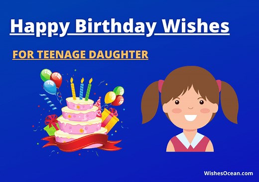 31  Birthday Wishes for Teenage Daughter (from Mom & Dad) (2024) - Wishes Ocean