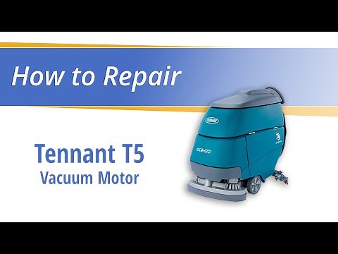 Quick Fix: Replacing the Vacuum Motor on Your Tennant T5 Auto Scrubber