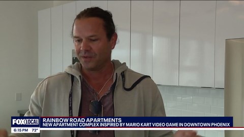 New Phoenix apartment building inspired by Mario Kart’s “Rainbow Road”