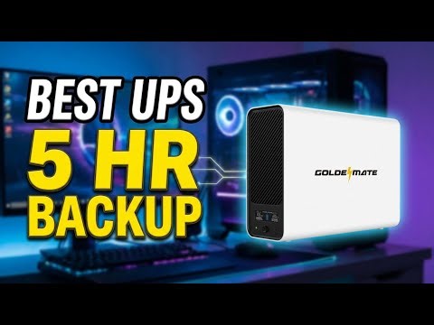Best UPS For Computer With 5 Hours Backup: Top 6 Models for Extended Power Protection