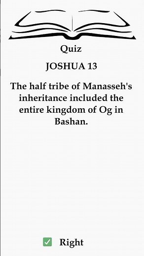 Joshua 13: Unveiling Bashan & King Og's Territory! 🗺️ Ancient Land Division Explained! 👑
