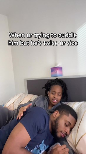 When Your Boyfriend is Too Big for Cuddles