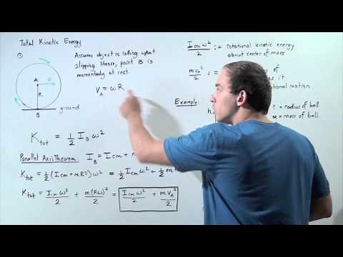 Total Kinetic Energy (Translational and Rotational)