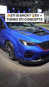 SUBARU STI RETURNS? Two New STI Concepts Revealed 🔥