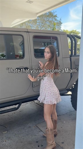 Moving to Miami was the best decision! ￼#relatablepov #local #flordialocal #sundress #miamilifestyle