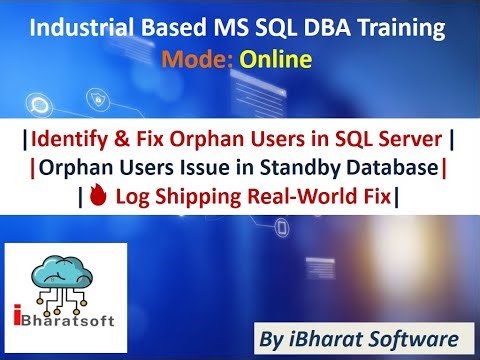 Orphan Users Issue in Standby Database 🔥 Log Shipping Real-World Fix | SQL Server DBA #sqldba