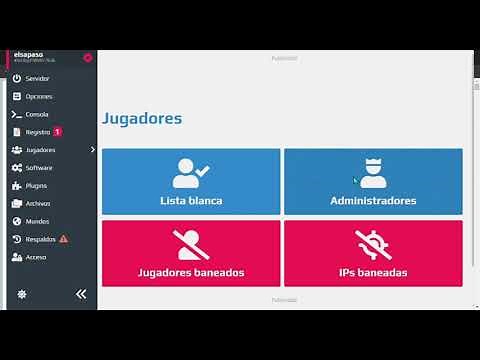 Como poner admin y lista blanca en aternos