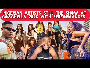 Nigerian Afrobeat Artists Wizkid, Tems and Davido high jacked Coachella 2026 With Best Performance
