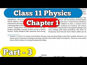 Fundamental forces in nature class 11 , part 3 , physical world