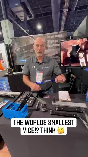 2.6M views · 22K reactions | Tite-Reach Vice Clamp! #construction #tools #equipment #vice #reels #creatorweek #building | Stanley "Dirt Monkey" Genadek | Facebook