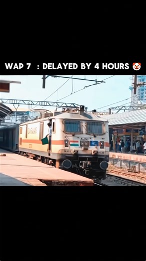 WAP 7 in Night Mode = Pure Beast 💀⚡