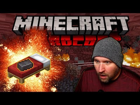 Mining For Netherite With Beds! [Minecraft (4) HARDCORE]
