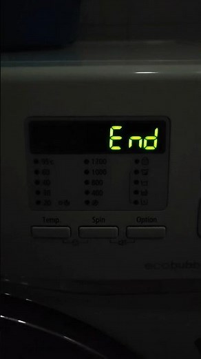 2015 Samsung Washing Machine End Sound (Part 2)