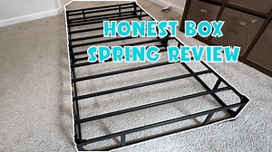 Watch HONEST box spring review on Amazon Live
