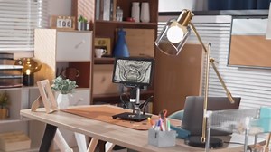 TOMLOV 7'' LCD Digital Microscope with Multimeter, 1200X HDMI Soldering Microscope Adjustable Remote Control for Electronics Repair, Coin Magnifier, 16MP Camera Video, PC Compatible, 32G DM201M