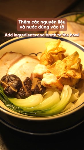 Ngon Phố Hội - Vietnamese Authentic Cuisine | 📍 Mì vằn thắn tại Ngon Phố Hội được làm thủ công mỗi ngày – từ sợi mì tươi, viên vằn thắn đầy đặn đến nước dùng ninh chậm cho vị ngọt tự... | Instagram