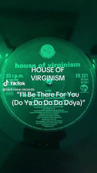 🎶 Title: I’ll Be There For You (Do Ya Do Do Do Doya) 📅 Year of Release: 1993 (UK & Europe) — released on FFRR Records, a major dance label of the 90s club scene 🎵✨ 🎛️ Who Made It? \t•\tArtist/Project: House of Virginism — a 90s house music project blending Euro-house grooves with club energy. \t•\tProducers: • StoneBridge — legendary Swedish house producer known for shaping early 90s club hits. • Vito Ingrosso — co-producer alongside StoneBridge. • Co-producer: JJ (production collaborator). 