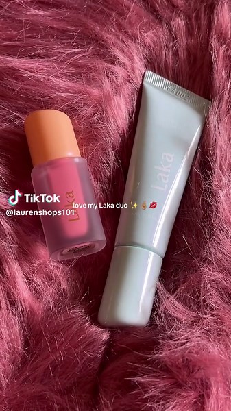 @Laka US My lips love this duo! #laka #liptint #lipmask #lippies #laurensh❤️ps