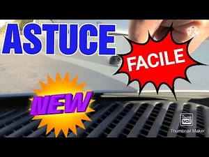 REGLAGE FACILE DES GICLEURS DE LAVE GLACE (en moins de 2 min)👍