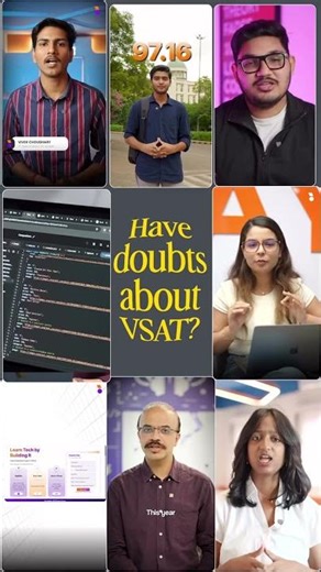 Got doubts about VSAT? 🤔 Wondering how it works? Just click the video to get all the answers! 👇