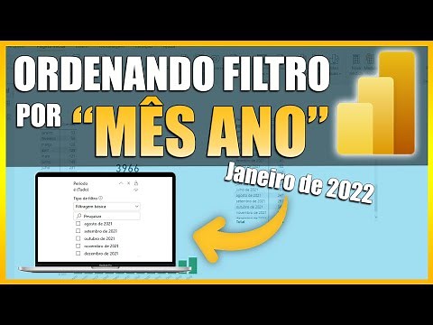 POWER BI - Criando filtro de data e Ordenando por Mês Ano ["MM/YYYY ", "Janeiro de 2022"]