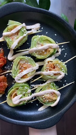 Delicious Vegan Cucumber Rolls Recipe