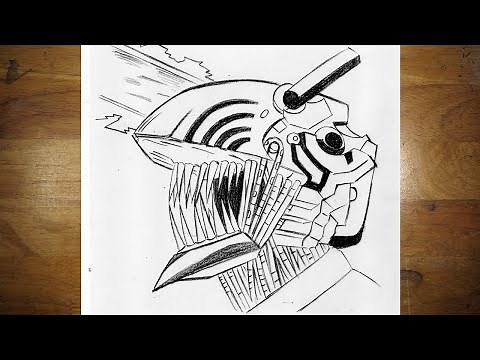 How to Draw Chainsaw Man (Denji) | Step-by-Step | Drawing Tutorial