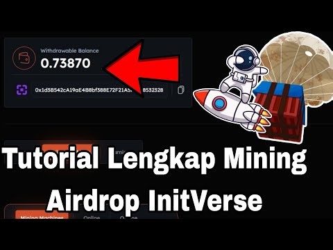 Tutorial Lengkap Mining Airdrop InitVerse #airdrop #crypto #inichain