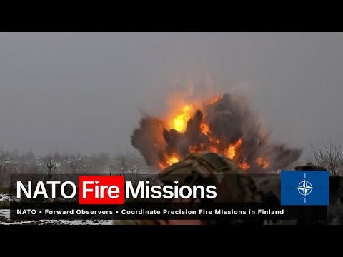 NATO • Forward Observers • Coordinate Precision Fire Missions in Finland