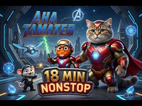 Non Stop Hindi Rhymes 🎶 | Aaj Mangalwar Hai + Chuha Billi + Meow Meow